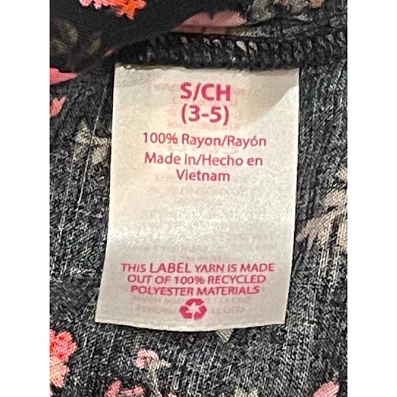 No Boundaries Women Juniors' Button Front Floral Print Small 3-5 - Picture 5 of 5